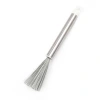 Stainless steel pot brush, kitchen long-handled dish brush, wall-mounted pot brush, cleaning and decontamination wire brush, crevice brush, cleaning brush Item Picture